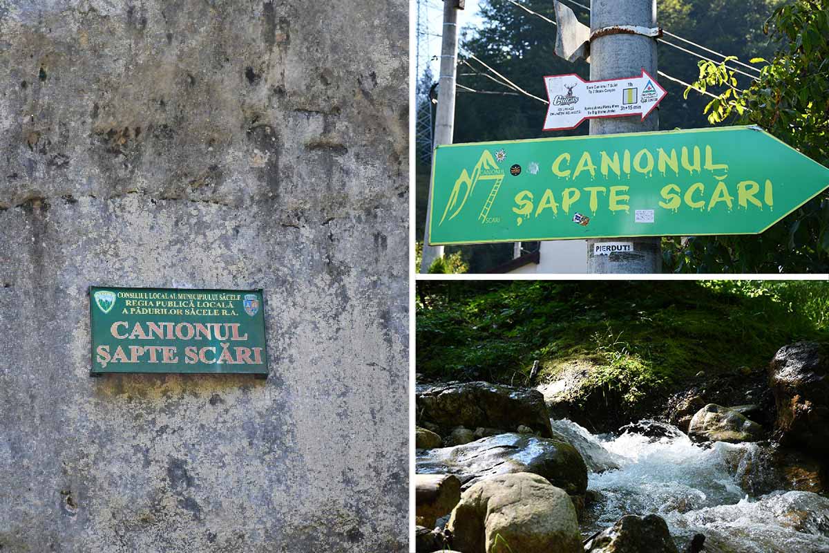 The way to the Canionul Sapte Scari | Brasov County